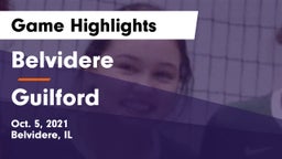 Belvidere  vs Guilford  Game Highlights - Oct. 5, 2021