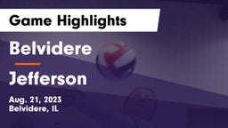 Belvidere  vs Jefferson  Game Highlights - Aug. 21, 2023
