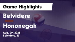 Belvidere  vs Hononegah  Game Highlights - Aug. 29, 2023