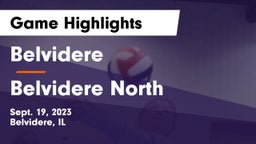 Belvidere  vs Belvidere North Game Highlights - Sept. 19, 2023