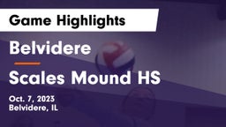 Belvidere  vs Scales Mound HS Game Highlights - Oct. 7, 2023