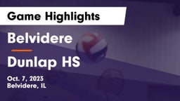 Belvidere  vs Dunlap HS Game Highlights - Oct. 7, 2023