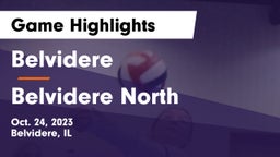Belvidere  vs Belvidere North  Game Highlights - Oct. 24, 2023