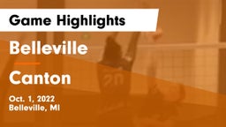 Belleville  vs Canton  Game Highlights - Oct. 1, 2022