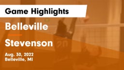 Belleville  vs Stevenson  Game Highlights - Aug. 30, 2022