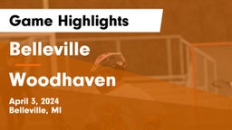 Belleville  vs Woodhaven  Game Highlights - April 3, 2024