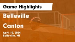Belleville  vs Canton  Game Highlights - April 10, 2024