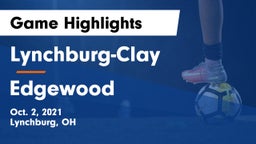 Lynchburg-Clay  vs Edgewood  Game Highlights - Oct. 2, 2021