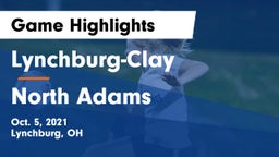 Lynchburg-Clay  vs North Adams  Game Highlights - Oct. 5, 2021