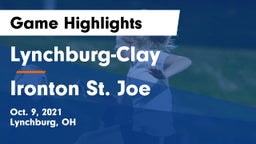 Lynchburg-Clay  vs Ironton St. Joe Game Highlights - Oct. 9, 2021