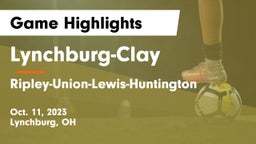 Lynchburg-Clay  vs Ripley-Union-Lewis-Huntington Game Highlights - Oct. 11, 2023