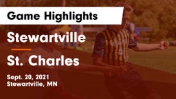 Stewartville  vs St. Charles  Game Highlights - Sept. 20, 2021