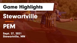 Stewartville  vs PEM Game Highlights - Sept. 27, 2021