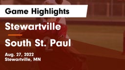 Stewartville  vs South St. Paul  Game Highlights - Aug. 27, 2022