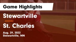 Stewartville  vs St. Charles  Game Highlights - Aug. 29, 2022