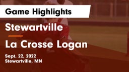 Stewartville  vs La Crosse Logan Game Highlights - Sept. 22, 2022