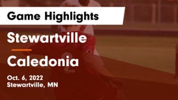 Stewartville  vs Caledonia  Game Highlights - Oct. 6, 2022