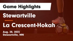 Stewartville  vs La Crescent-Hokah  Game Highlights - Aug. 28, 2023