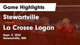 Stewartville  vs La Crosse Logan Game Highlights - Sept. 9, 2023