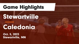 Stewartville  vs Caledonia  Game Highlights - Oct. 5, 2023