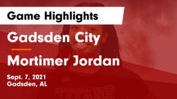 Gadsden City  vs Mortimer Jordan  Game Highlights - Sept. 7, 2021