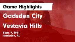 Gadsden City  vs Vestavia Hills  Game Highlights - Sept. 9, 2021