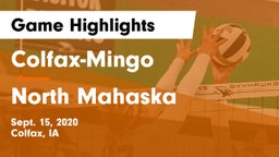 Colfax-Mingo  vs North Mahaska  Game Highlights - Sept. 15, 2020