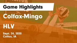 Colfax-Mingo  vs HLV Game Highlights - Sept. 24, 2020
