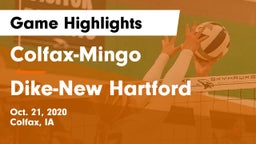 Colfax-Mingo  vs ****-New Hartford  Game Highlights - Oct. 21, 2020