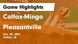 Colfax-Mingo  vs Pleasantville  Game Highlights - Oct. 20, 2021