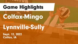 Colfax-Mingo  vs Lynnville-Sully  Game Highlights - Sept. 12, 2022