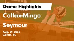 Colfax-Mingo  vs Seymour Game Highlights - Aug. 29, 2023