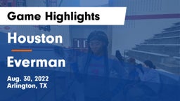Houston  vs Everman  Game Highlights - Aug. 30, 2022