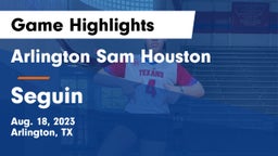 Arlington Sam Houston  vs Seguin  Game Highlights - Aug. 18, 2023