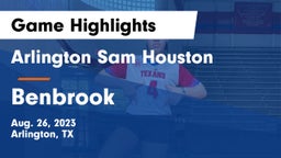 Arlington Sam Houston  vs Benbrook  Game Highlights - Aug. 26, 2023