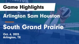 Arlington Sam Houston  vs South Grand Prairie  Game Highlights - Oct. 6, 2023
