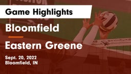 Bloomfield  vs Eastern Greene  Game Highlights - Sept. 20, 2022
