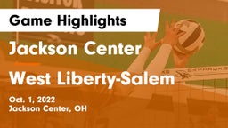 Jackson Center  vs West Liberty-Salem  Game Highlights - Oct. 1, 2022