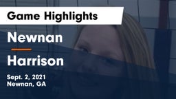 Newnan  vs Harrison  Game Highlights - Sept. 2, 2021