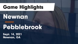 Newnan  vs Pebblebrook  Game Highlights - Sept. 14, 2021