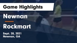 Newnan  vs Rockmart  Game Highlights - Sept. 28, 2021