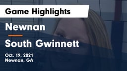 Newnan  vs South Gwinnett Game Highlights - Oct. 19, 2021