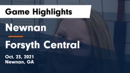 Newnan  vs Forsyth Central  Game Highlights - Oct. 23, 2021