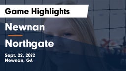 Newnan  vs Northgate  Game Highlights - Sept. 22, 2022