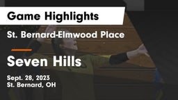 St. Bernard-Elmwood Place  vs Seven Hills  Game Highlights - Sept. 28, 2023