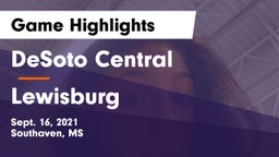 DeSoto Central  vs Lewisburg  Game Highlights - Sept. 16, 2021