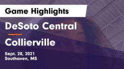 DeSoto Central  vs Collierville  Game Highlights - Sept. 28, 2021