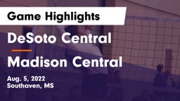 DeSoto Central  vs Madison Central  Game Highlights - Aug. 5, 2022