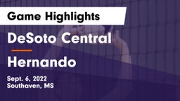 DeSoto Central  vs Hernando  Game Highlights - Sept. 6, 2022