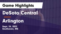 DeSoto Central  vs Arlington  Game Highlights - Sept. 24, 2022
